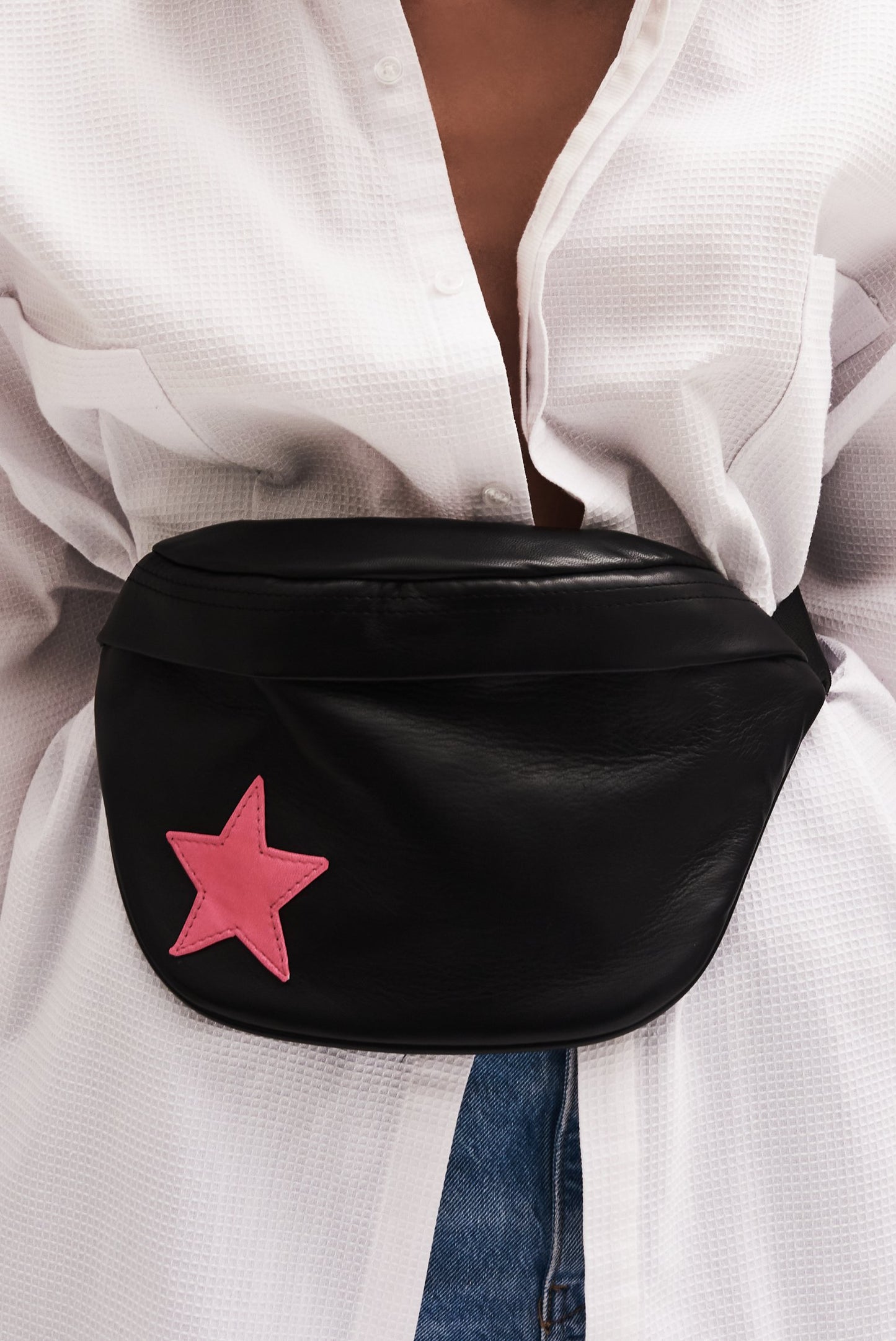 Belt Bag Pink Star