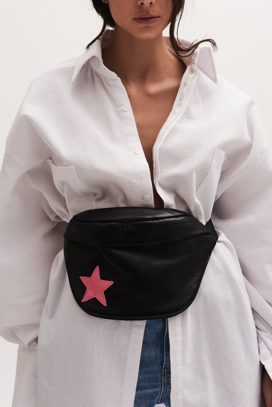 Belt Bag Pink Star